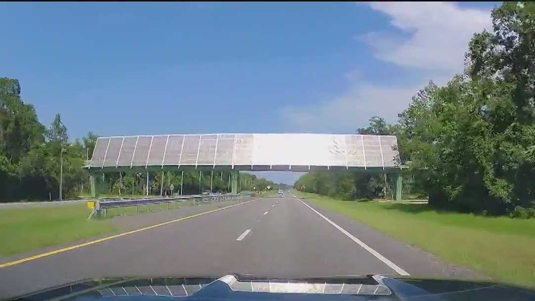Drivers say new bridge is blinding them